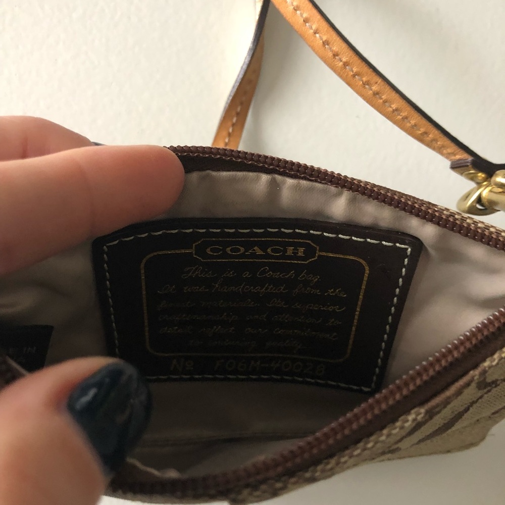 coach wristlet